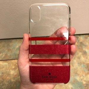 Late Spade iPhone X case